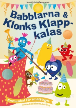 Babblarna & Klonks Klapp-kalas